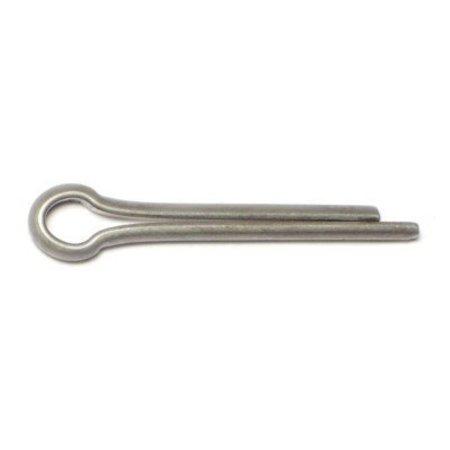 MIDWEST FASTENER 3/16" x 1-1/4" 18-8 Stainless Steel Cotter Pins 10PK 74828